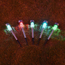 Outdoor Solar LED Light Pathway Lamp Garden Yard Path Landscape Colorful 2#