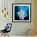 5D DIY Full Round Drill Diamond Painting Dreamcatcher Cross Stitch Craft