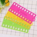 Durable Plastic Cross Stitch Row Line Board Embroidery Thread Yarn Organizer JR
