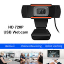720P 30fps HD Webcam with Built-in Microphone USB Web Camera for Computer