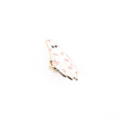 Dubai Enamel Pin Arabian flower white robe sunglasses Brooch Backpack-Pins Badge