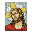 Stamped Cross Stitch Kits DIY Embroidery Crafts - Jesus Pattern 11CT 45x56cm