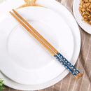 10 Pairs Chinese Chopsticks Wooden Bamboo Traditional Japanese Wood Chopsticks
