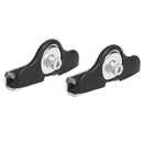 2x Offroad LED Light Bar Mounting Brackets Hood Work Light Clamp Holder