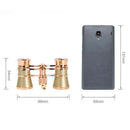 Black 3X25 Opera Binocular Coated Lens Telescope Opera Glasses Coated Theat H6G7