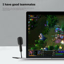 SF-558 Mini USB Omnidirectional Microphone Laptop PC Studio Speech Speaker