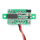 Mini DC 2.5-30V Red LED Panel Voltage Meter Gauge 3-Digital Display Voltmeter
