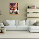 5D DIY Full Drill Diamond Painting Animals Cross Stitch Craft (Dragon 02)