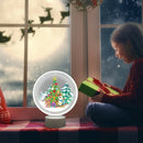Christmas Tree DIY Special Shaped Drill Diamond Painting LED Mosaic Lights