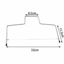 Single Wire Cake Cutter Slicer 1 Line Stainless Steel Butter Bread Pastry Kn Hn