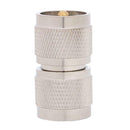 Walkie-Talkie Feeder Cable Double UHF PL259 Connector SL16 to SL16 Male Adapter