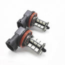 2pcs RGB H11 H8 H9 LED Bulbs Car Fog Light Driving Lamps Wireless Remote Control