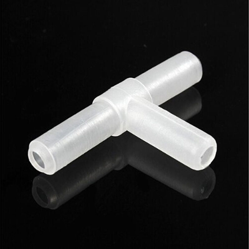 20Pcs 3-Way Air Line Tubing Joints Connectors Aquarium Fish Tank Plastic  3C