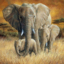 4 Pack Elephant Horse DIY 5D Diamond Painting Kits Full Drill Cross Stitch Decor