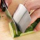 1pc Stainless Steel Finger Protector Multi-functional Cutting up VegetablesB_kz