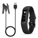 Charging Cradle Clip 1m USB Charger Data Cable Wire for Garmin Vivosmart 4