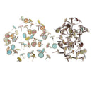 100pcs Brads Paper Fastener for Scrapbooking Embellishment Paper Craft