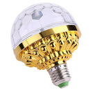 6W Rotating Crystal Magic Ball RGB LED Stage Light Bulb for Disco Party DJ