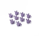 10pcs Crown Hair Clips Children Girls Claw Barrettes Mini Jaw Hairpin (08) A