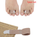 1 pair Comfortable Nylon Fingers Separator Use Toe Overlapping Tensioner Thumb3C