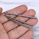 50 Pcs High Speed Steel Titanium Plated Twist Drill Bit Set Tool 1/1.5/2/2.