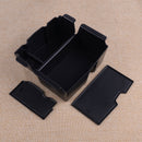 Center Console Organizer Tray Armrest Box Fit For Jeep Wrangler JL 2018-19 Black