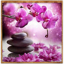 5D DIY Full Drill Diamond Painting Cross Stitch Embroidery Kit (Flower03)