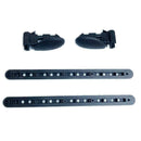 1 Pair Universal Adjustable Kayak Foot Pegs/Foot Brace With Trigger Lock