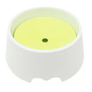 Automatic Dog Pet Water Drinking Bowl No Wet Mouth Beard Splash Water Green