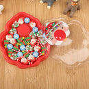 Christmas Boxed Cartoon Eraser Student Children Rubber Learning Office Suppl Hn