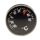 1Pc Portable Mini Outdoor LCD Round Thermometer For Tourist Camping Hiking S2X5