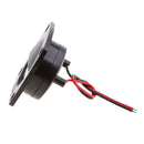 Black RV Caravan Boat Marine Interior LED Ceiling Courtesy Light Lamp 12V