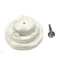 9Pcs Polishing Kit Dome Goblet Cylinder Mop Buffing Wheel Compound T-Shaped