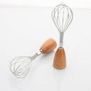Mini Cute  Smiling Face Handle Egg Beater Whisk Frother Stirrer Mixer Agitator