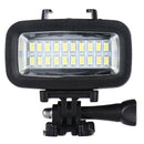 Power 700LM Diving Video Fill-in Light LED Lighting Lamp with Diffuser for