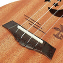 Soprano Ukulele 21 inch Sapele Star Pattern Ukulele 4 Nylon Strings Hawaii