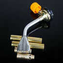 Outdoor Dual Flame Butane Gas Gun Torch Welding Iron BBQ Cooking Tools