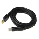 USB Charging Cable for Lenovo Laptop to Type-C 1.5m Black