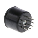 9 Pin Vacuum Tube Socket Saver Protector(Black)