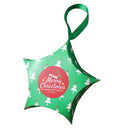 8pcs Party Candy Box Sugar Storage With Ribbon Star Shape Christmas Decoration
