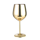 Stainless Steel Unbreakable Wine Glasses- Premium 500ml 17oz Wine Glasses, Great