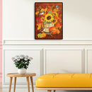 Pumpkin 5D DIY Full Round Drill Diamond Painting Art Cross Stitch (B2365)