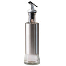 10oz Stainless Steel Olive Oil Bottle Cruet Dispenser for Vinegar/Sauce/Oil
