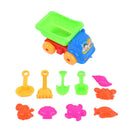 New 11 Pieces Set Small Beach Toys Summer Play house car Kids Baby Child Out Kw