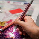 5D DIY Diamond Art Painting Pens Craft Tools with DIY Glue Clay, 9 Pen Heads