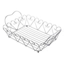 Fruit Basket Bowl Vegetable Iron Rack Storage Stands Holder Apples Orange