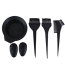 5pcs/set Hairdressing Salon Hair Color Dye Bowl Comb Brushes Kit for Hair