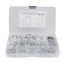 75PCS Double Wire Fuel Line Hose Pipe Tube Clamp Spring Clip Assortment Kit