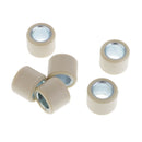 6 Pieces Variator Rollers Roller Weights 6.5g 16x13 for GY6 50CC 80CC Engine