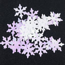 6pcs Christmas Holographic Snowflake Nail Art Glitter Sequins Nail Decoration